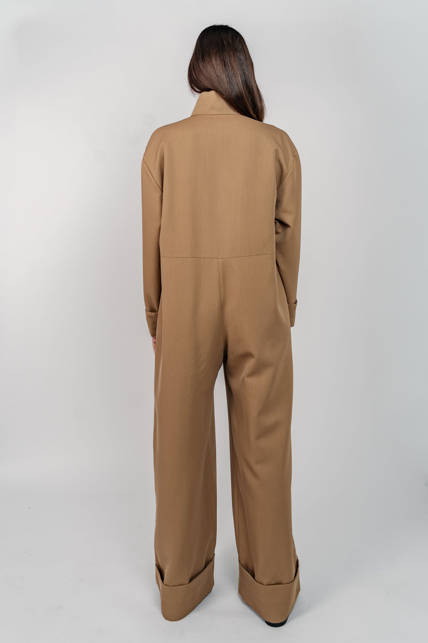 Combinaison en laine et soie