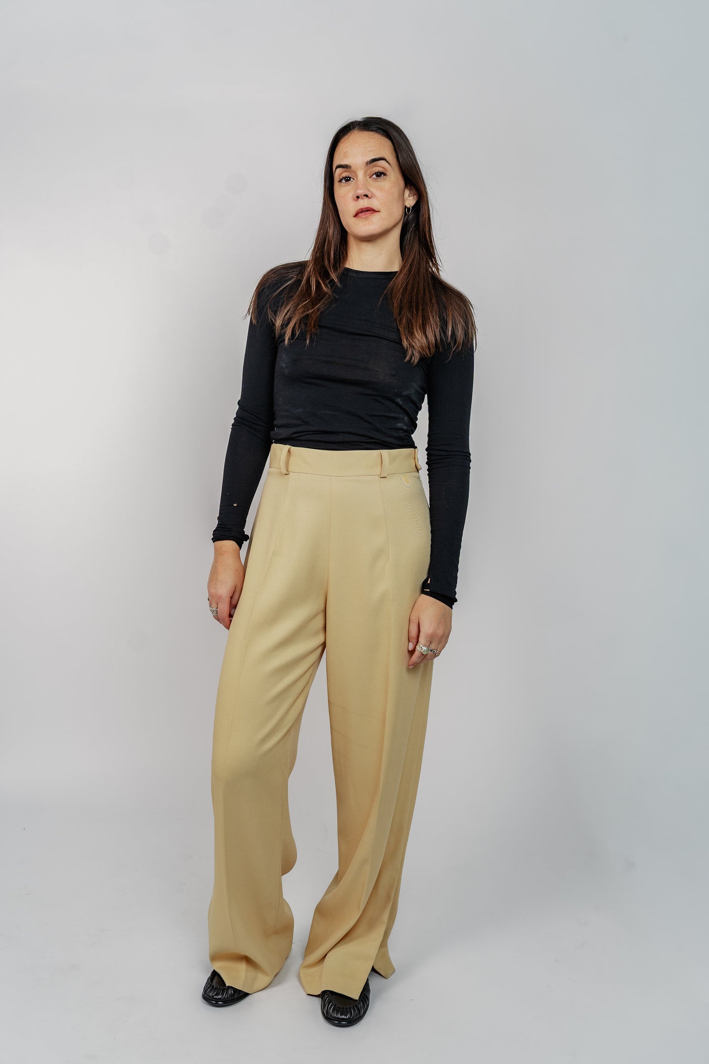 Pantalon en Twill de Laine